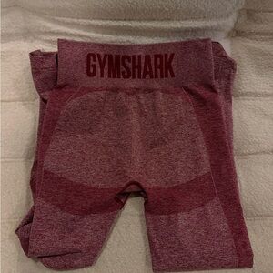 Gymshark Burgundy Seamless Shorts